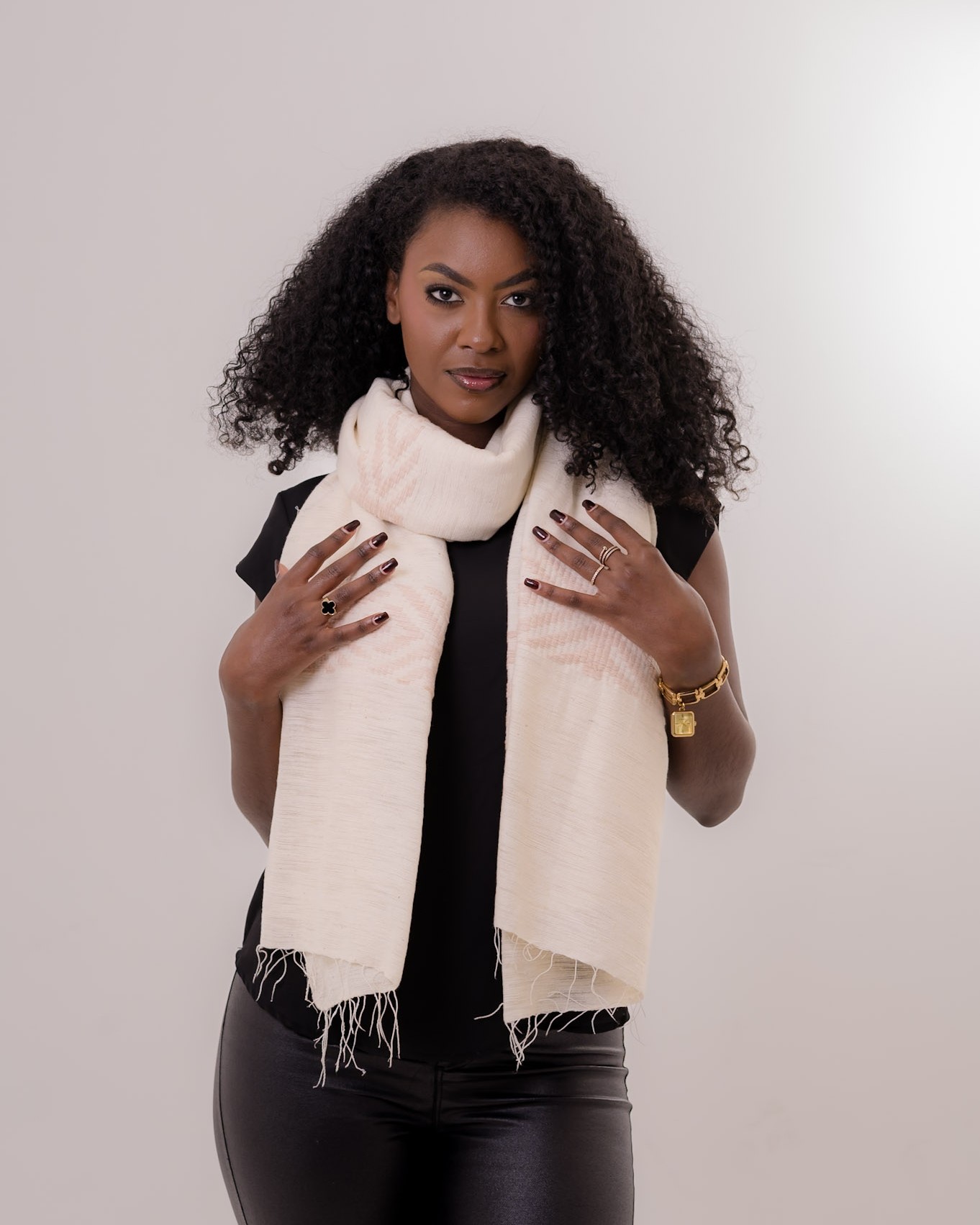 Adey Abeba Gabi Handwoven Shawl