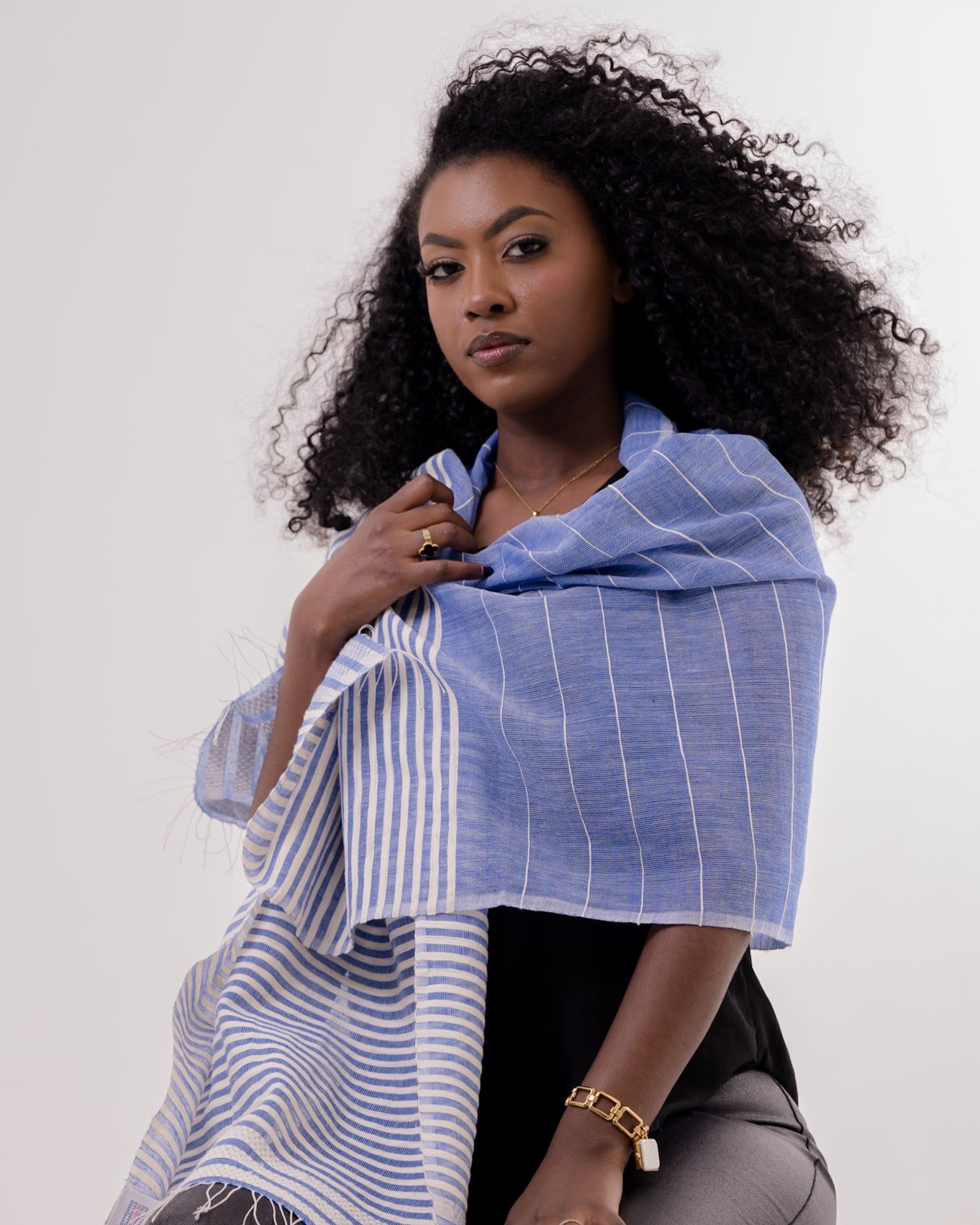 Alem Handwoven Shawl